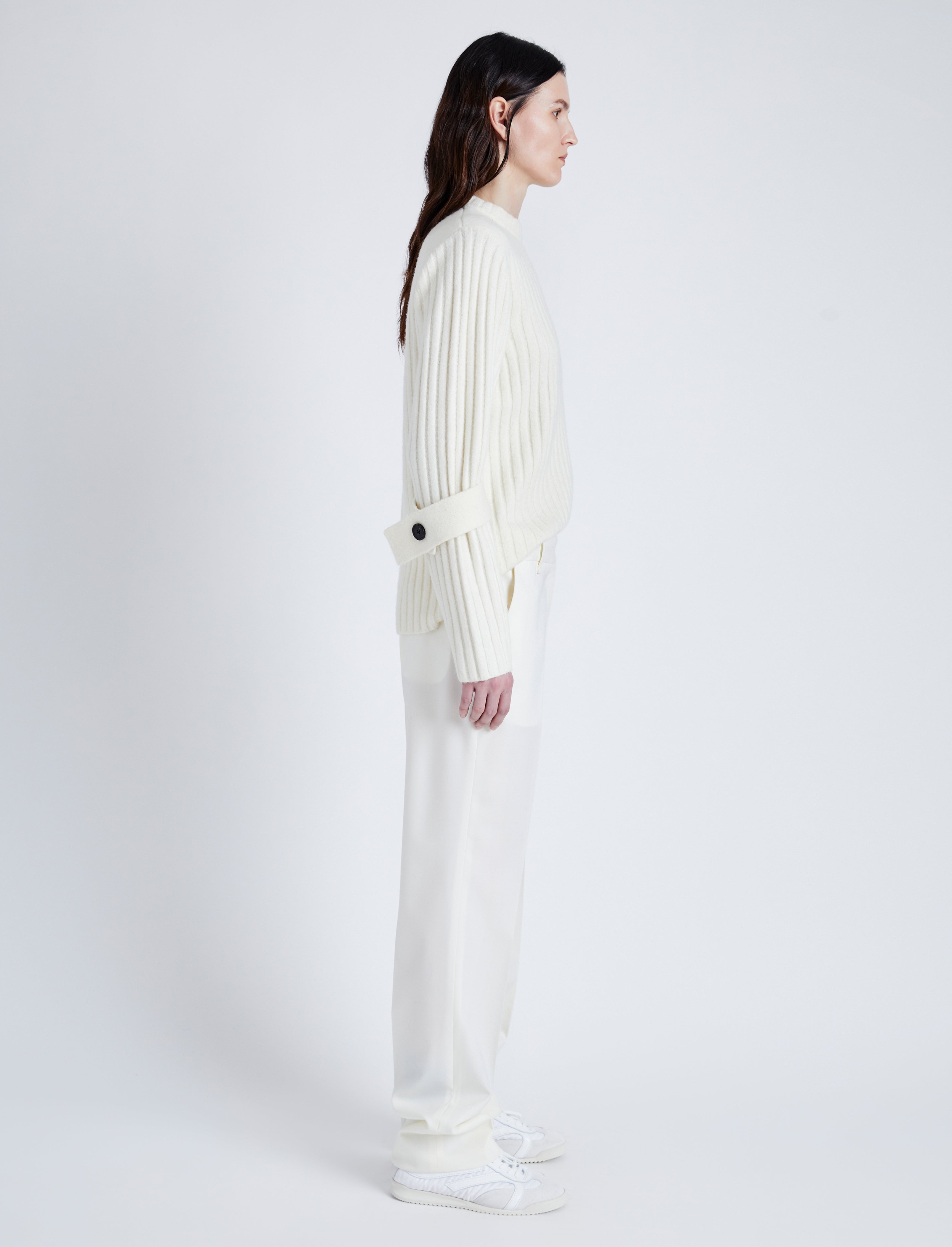 Verona Sweater in Midweight Cashmere Rib - 4