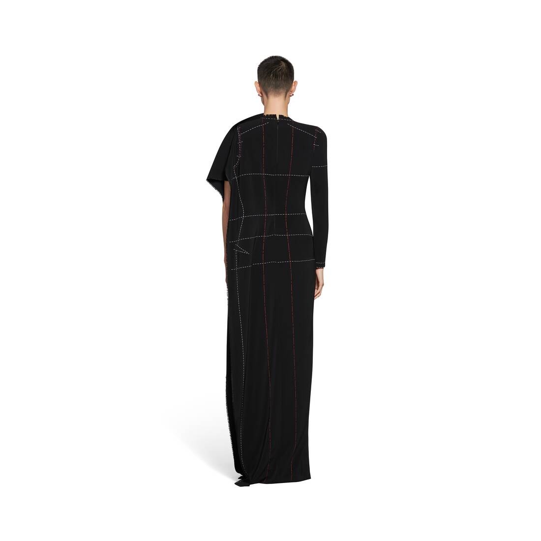Women's Wip Gown in Black - 4