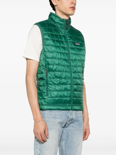 Patagonia Conifer green Nano Puff vest outlook
