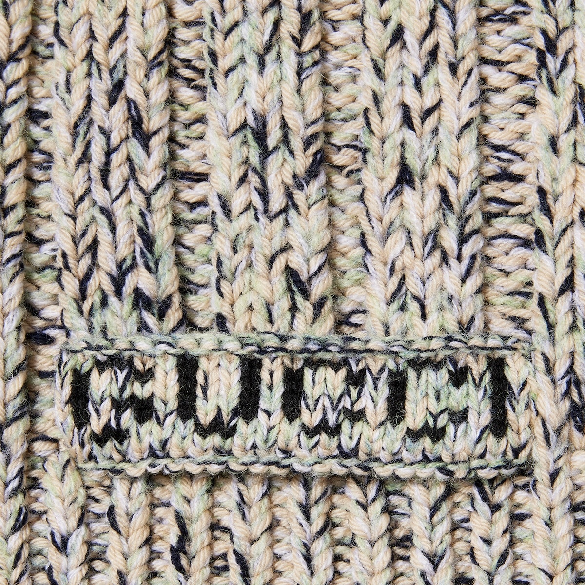 Chunky rib wool cardigan - 7