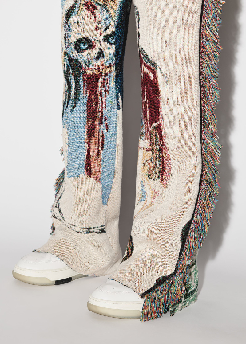 TAPESTRY BLOOD 38 FLARE PANTS 6