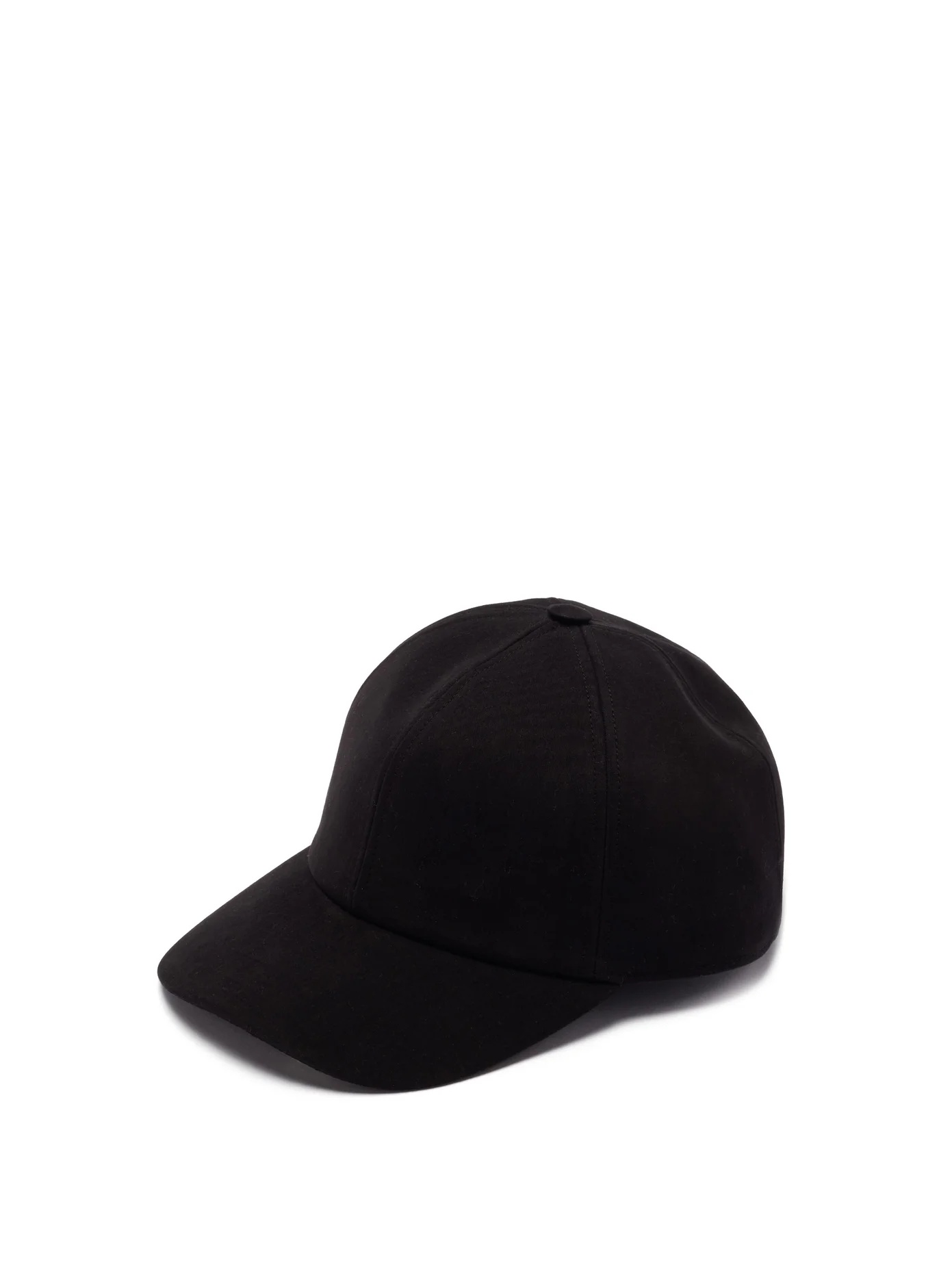 Cotton-moleskin baseball cap - 1