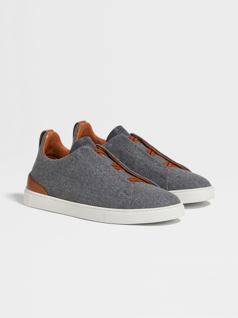 GREY #USETHEEXISTING™ TRIPLE STITCH™ SNEAKERS 1