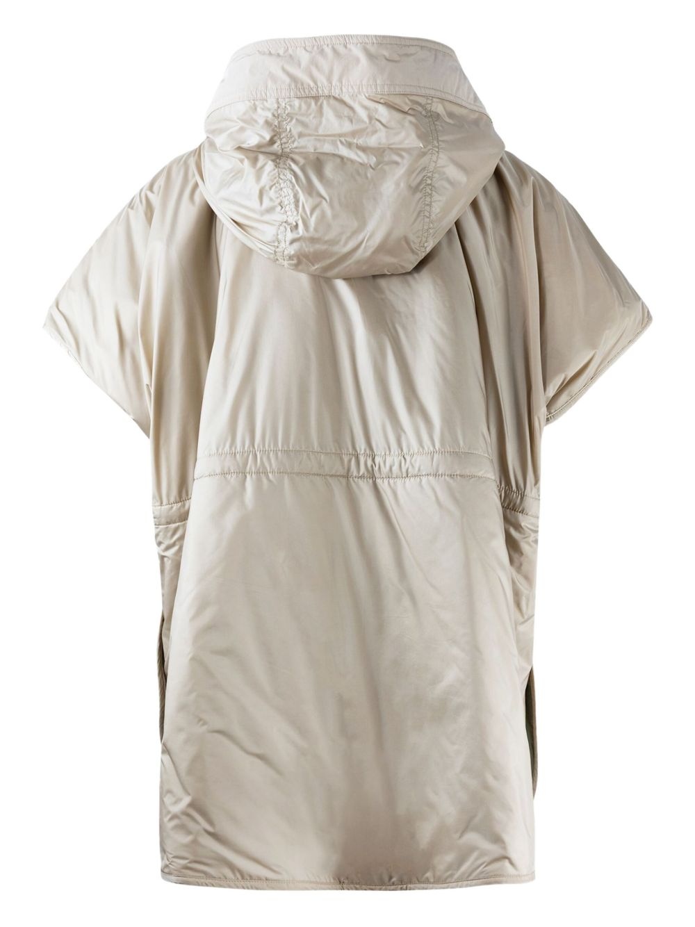 hooded short-sleeve jacket - 2