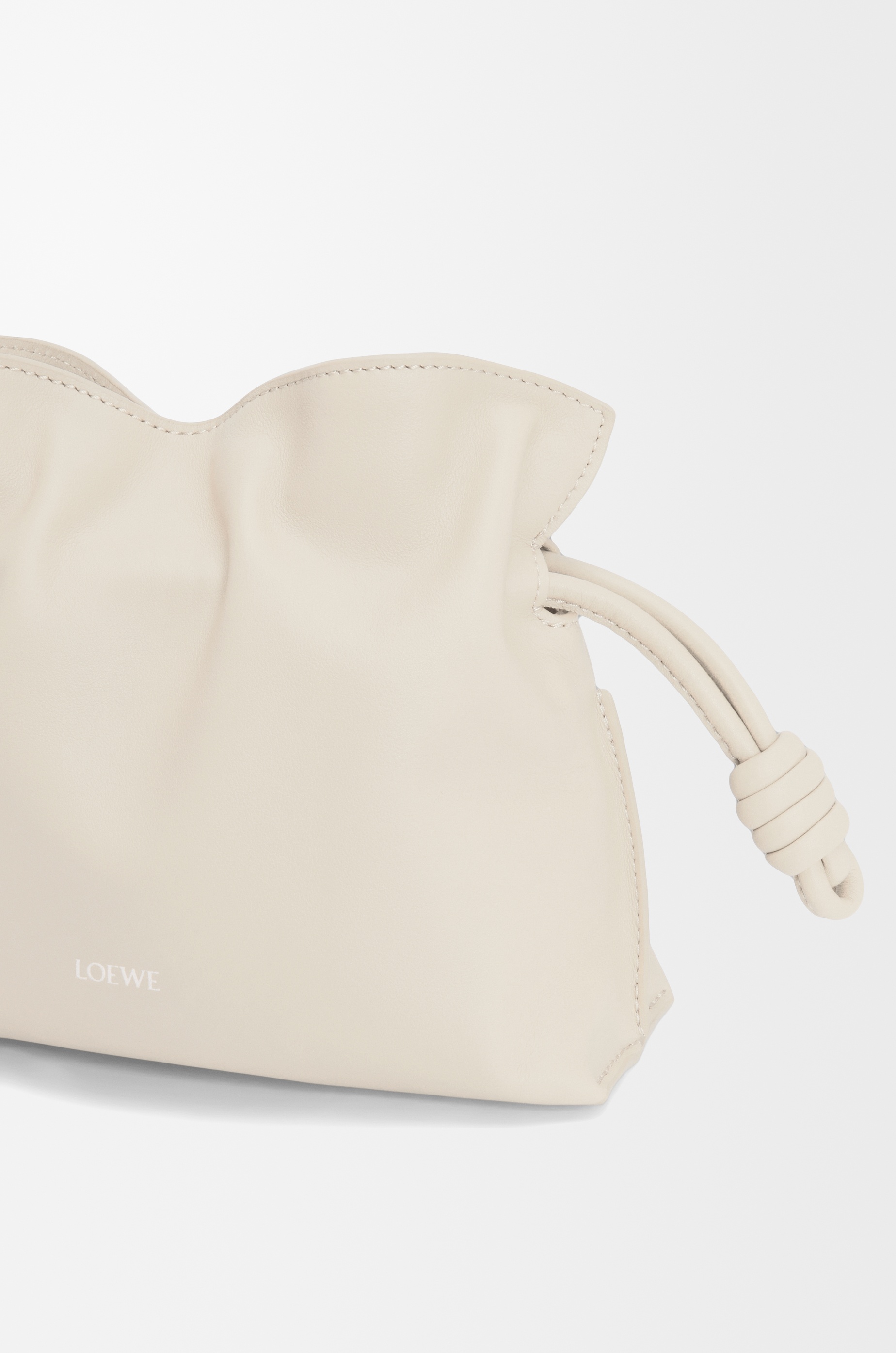 Mini Flamenco clutch in nappa calfskin - 8