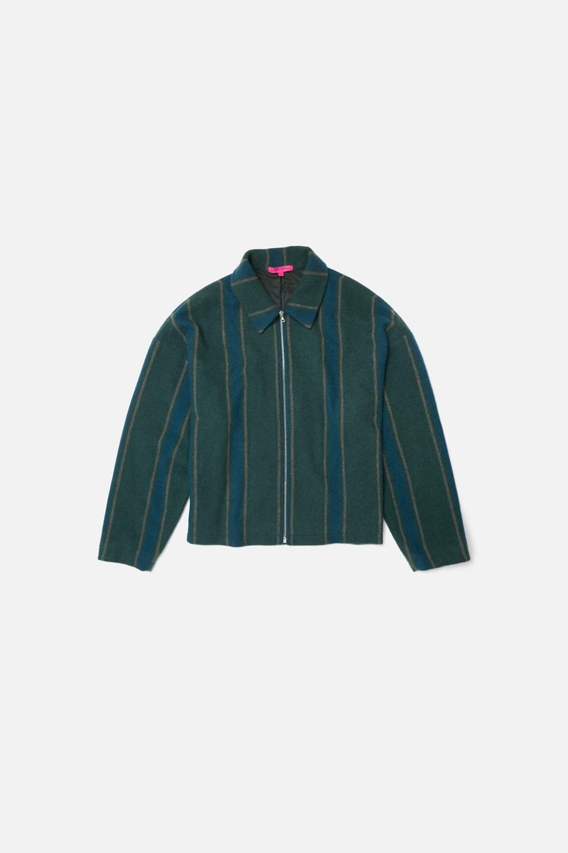 CASTLE STRIPE BOXY JACKET 1