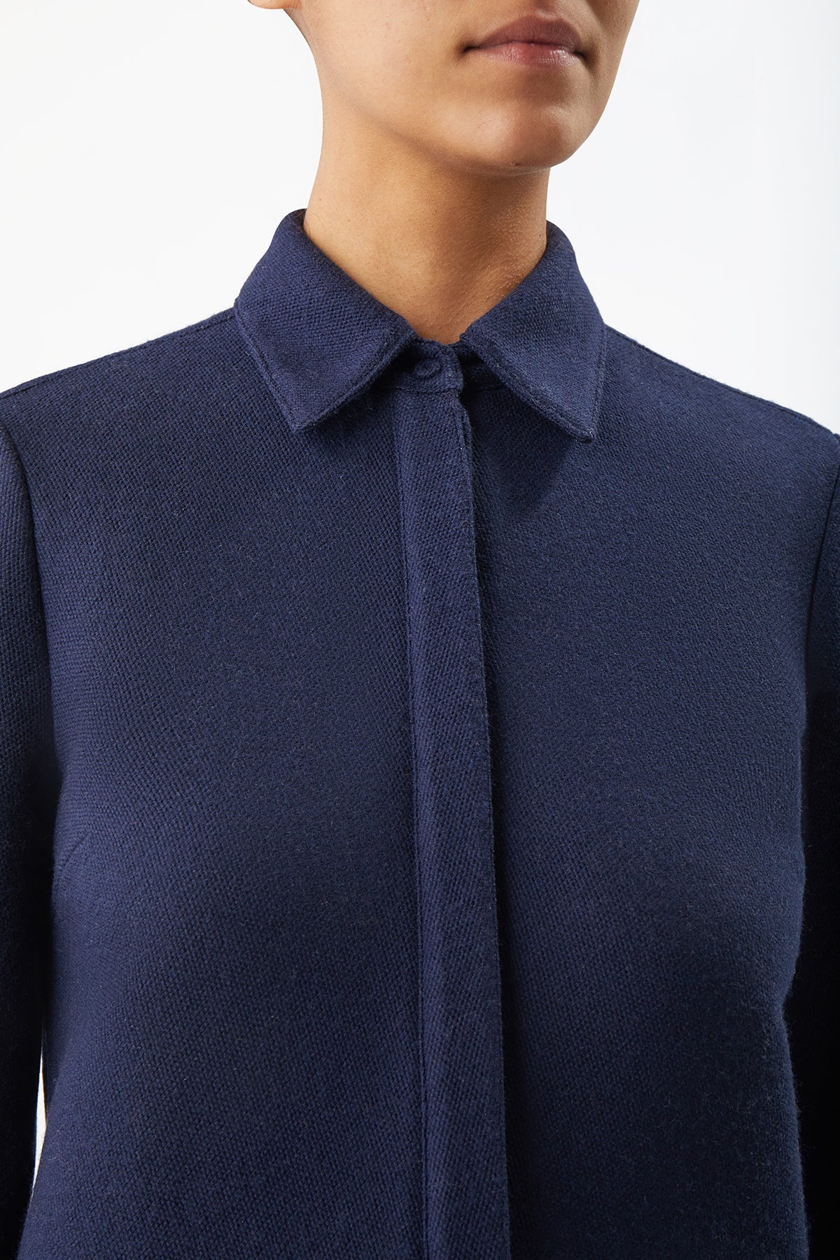 Cruz Shirt in Virgin Wool - 4