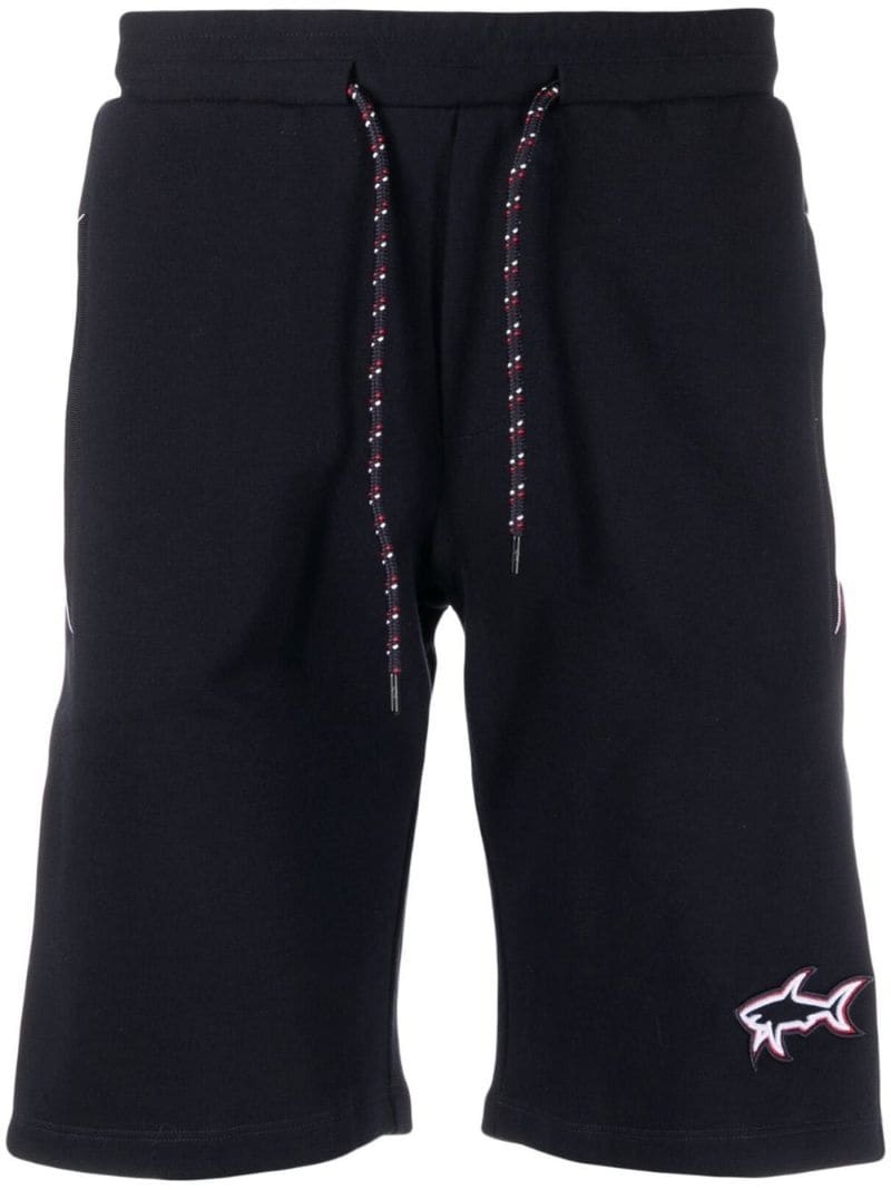 shark-patch track shorts - 1