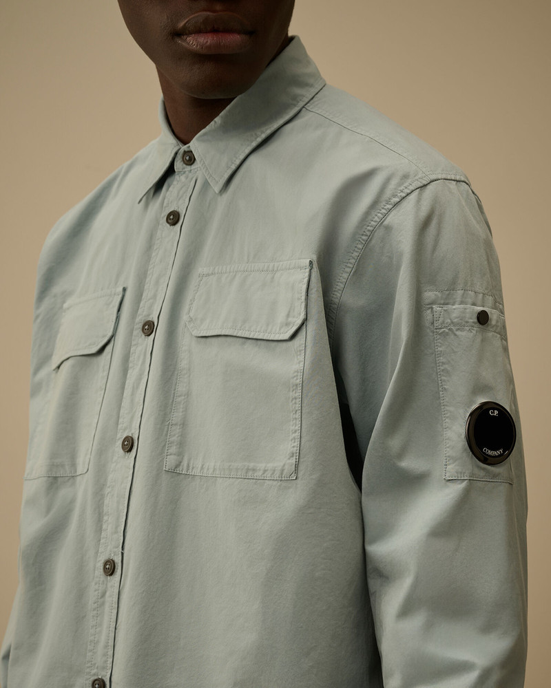 Organic Gabardine Long Sleeve Lens Shirt 5