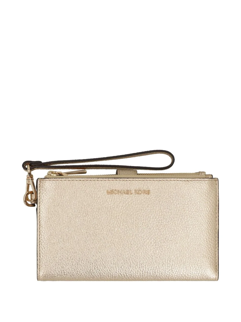 Adele double zip wristlet - 1