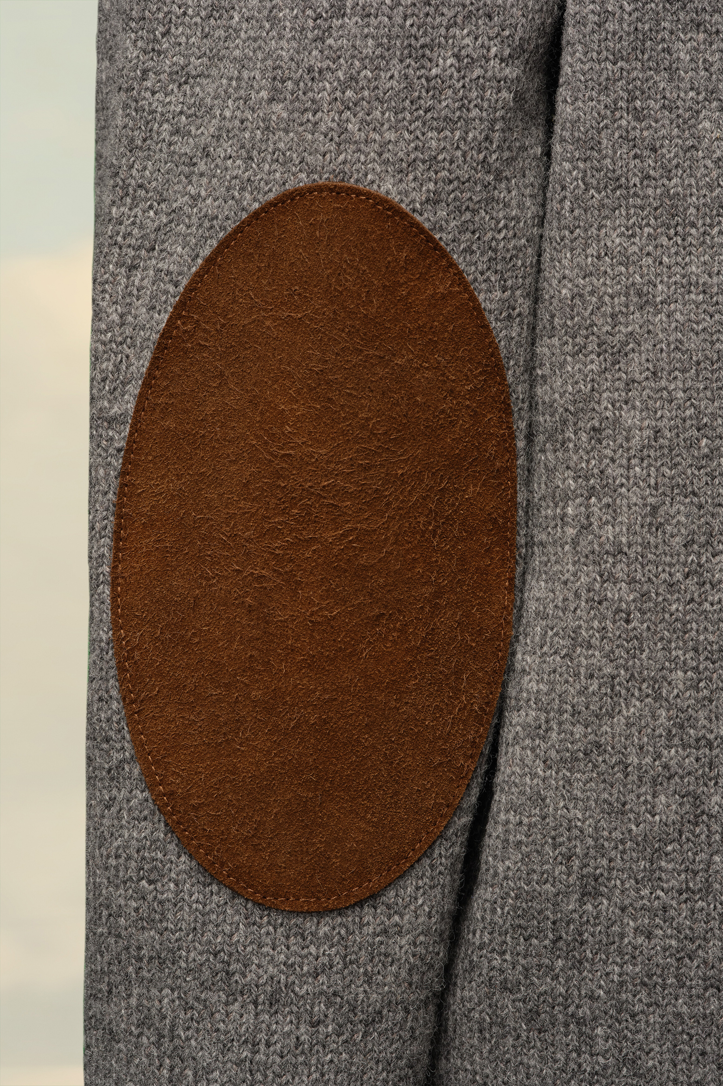 Elbow Patch Cardigan - 6