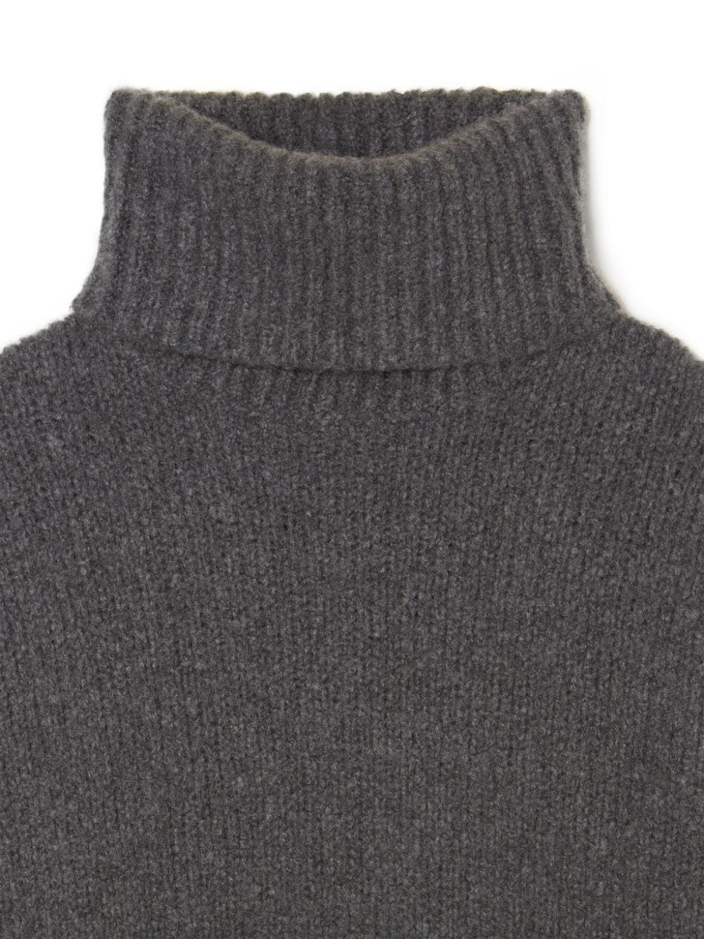 logo-tag roll-neck jumper - 5