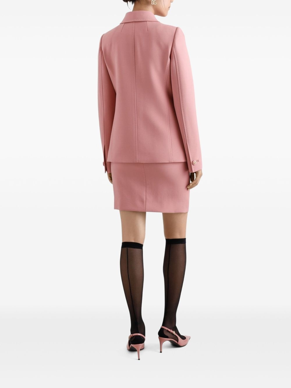 wool blazer - 3