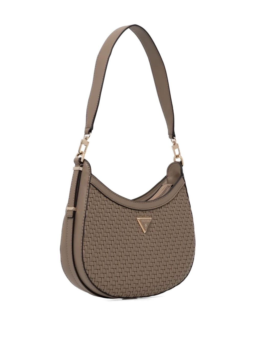 logo-plaque shoulder bag - 3