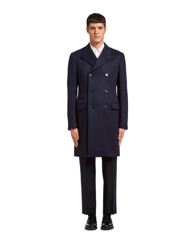 Prada Double-breasted cashmere coat outlook