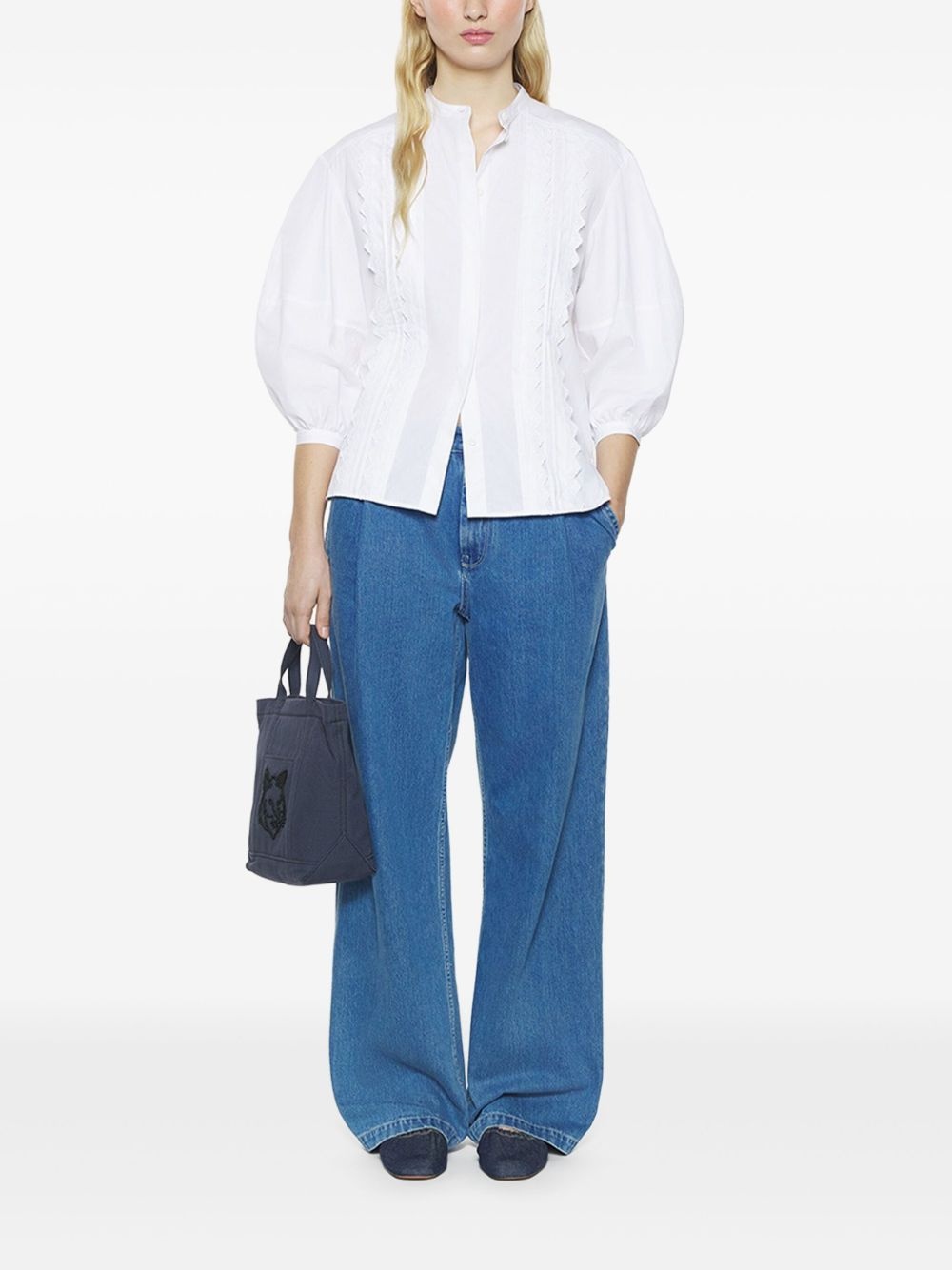 embroidered shirt - 2