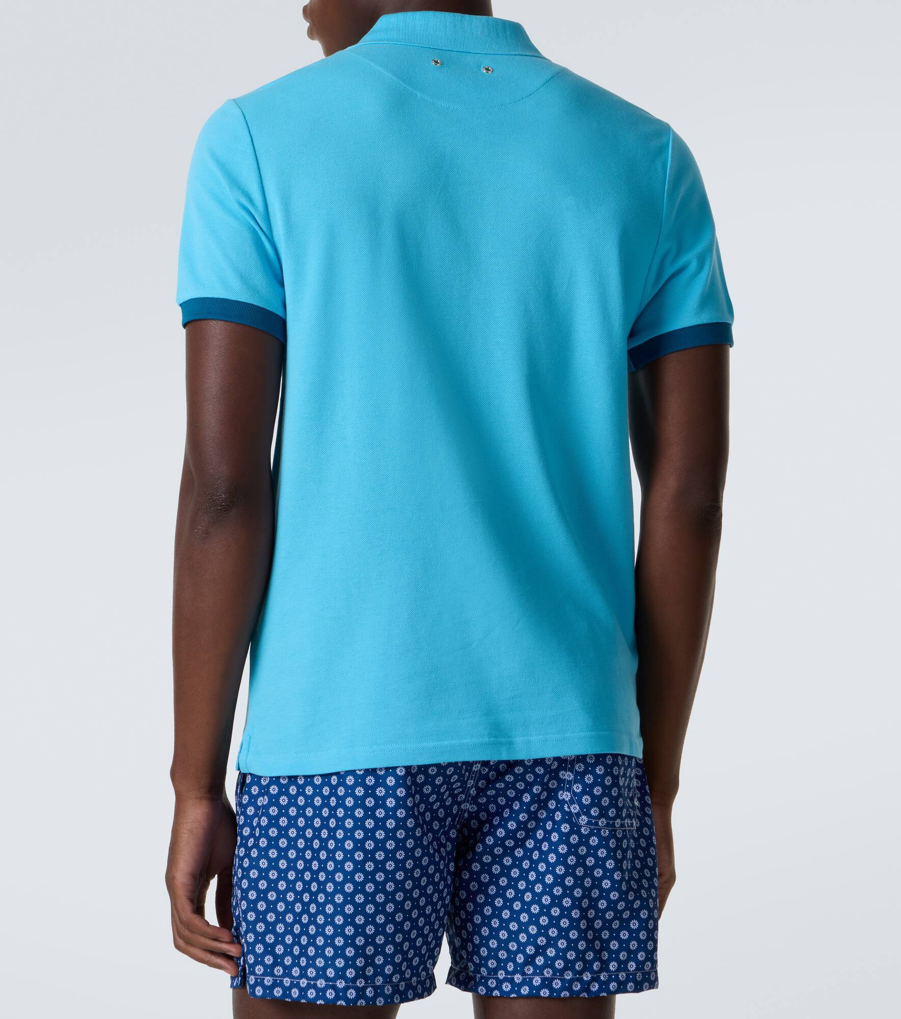 Palatin cotton piqué polo shirt - 4