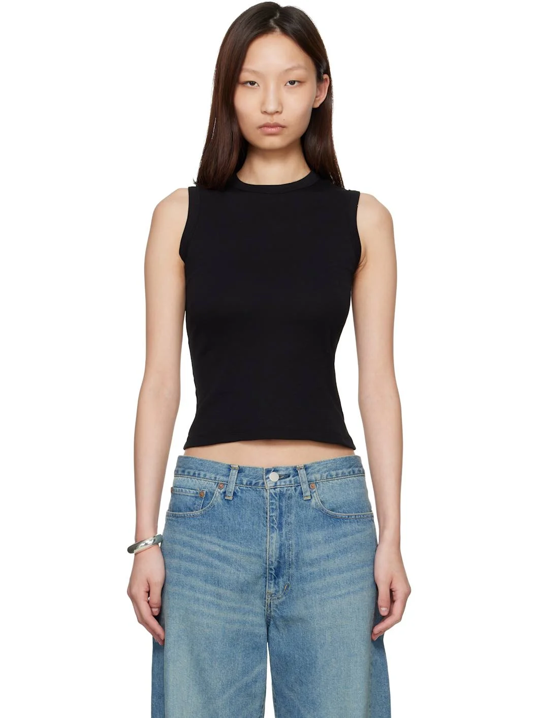 Black Esmé Tank Top - 1