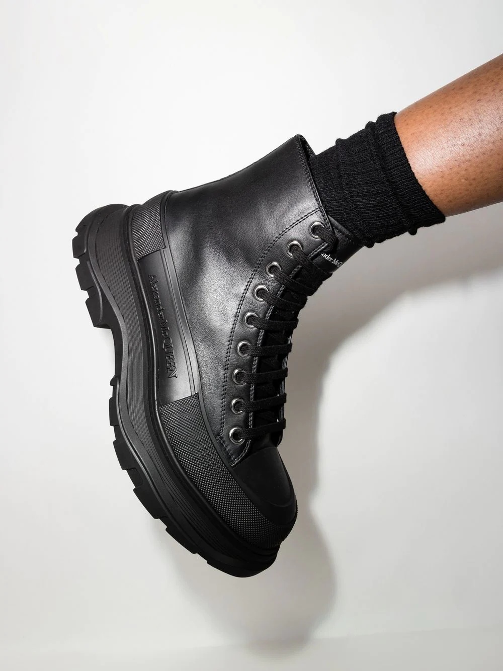 chunky-sole ankle boots - 3