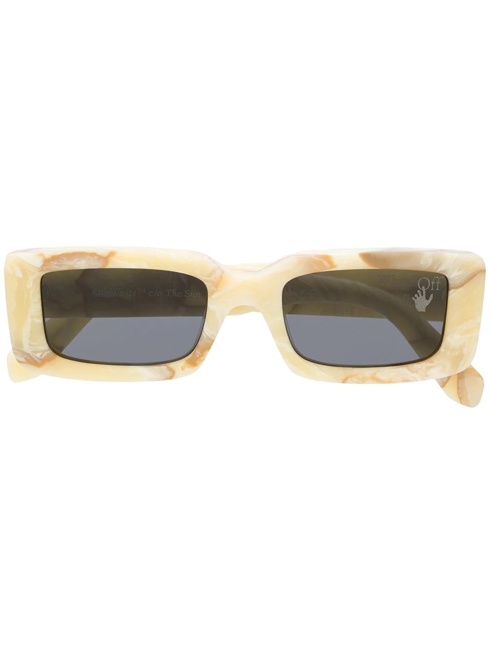 Arthur rectangle-frame sunglasses - 1