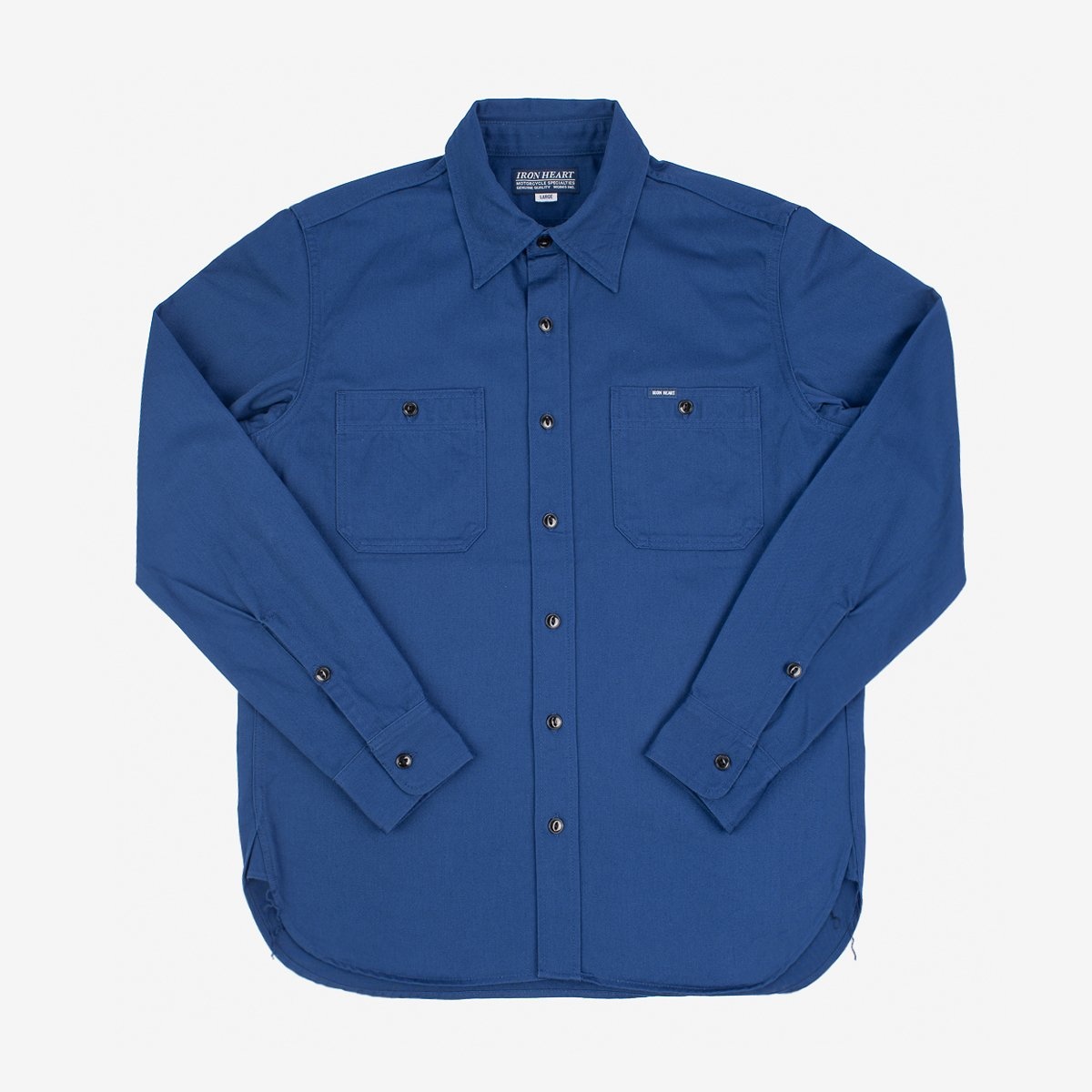7oz Chino Work Shirt - Blue - 1