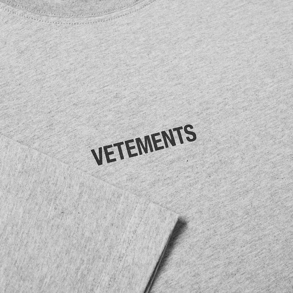 VETEMENTS Oversize Logo Patch Tee - 3