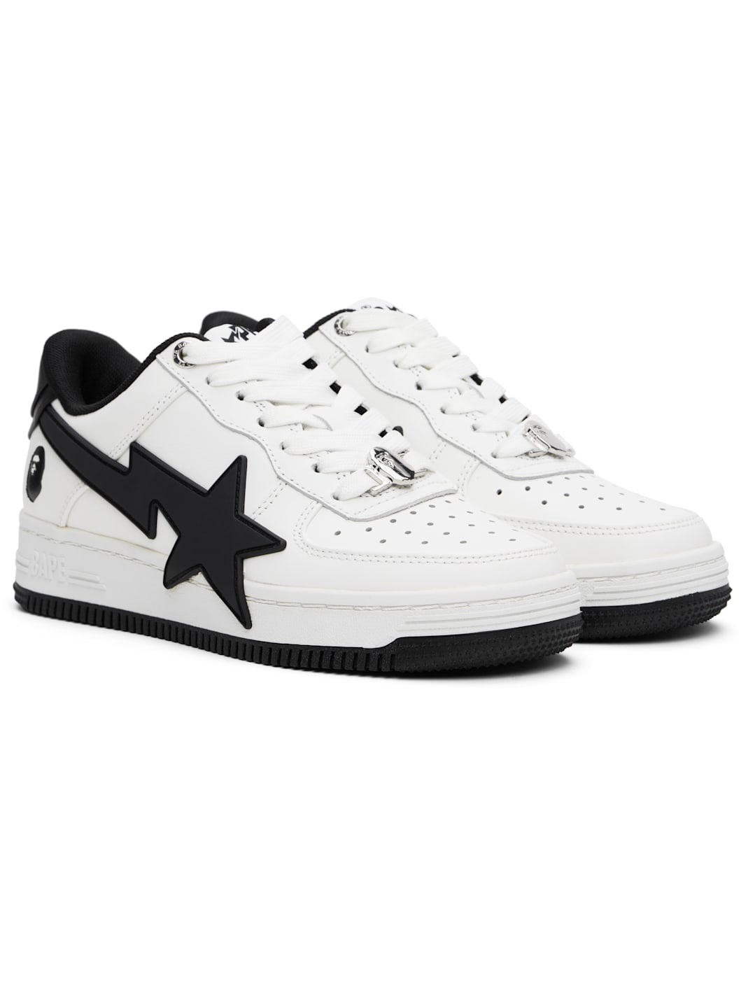 Black BAPE STA OS #2 Sneakers - 4