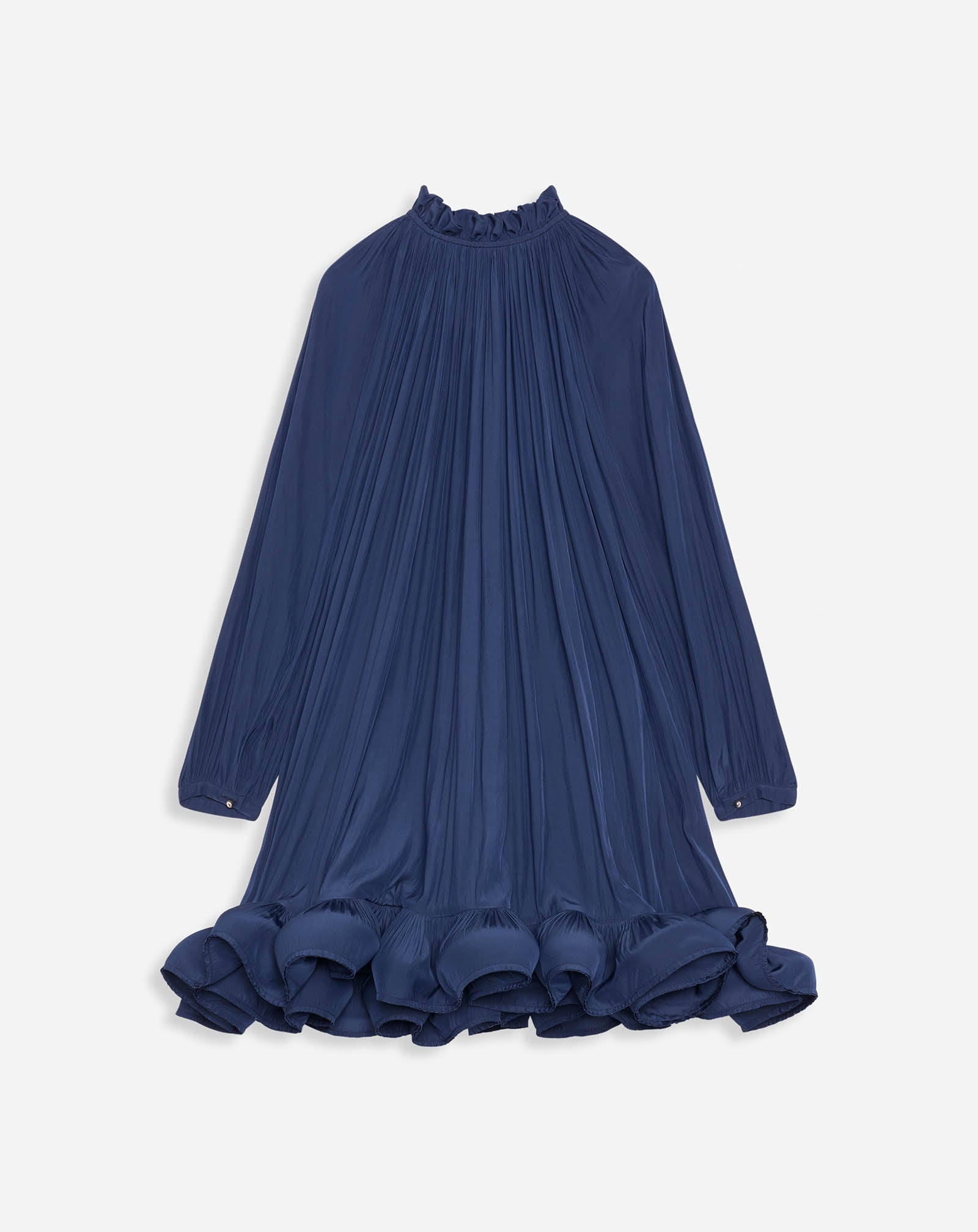 SHORT CHARMEUSE DRESS - 4
