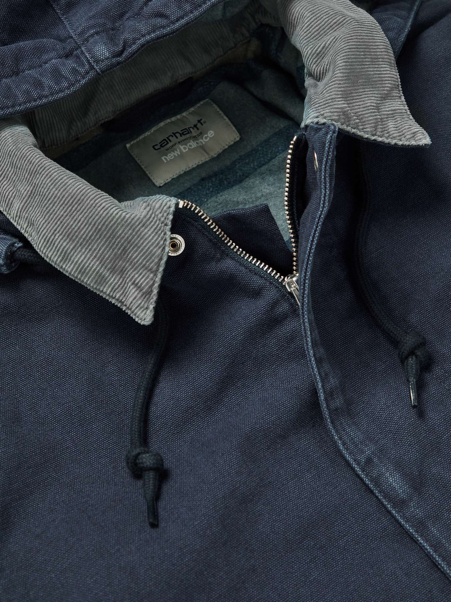 + New Balance Sculpture Centre Cotton-Canvas Jacket - 5