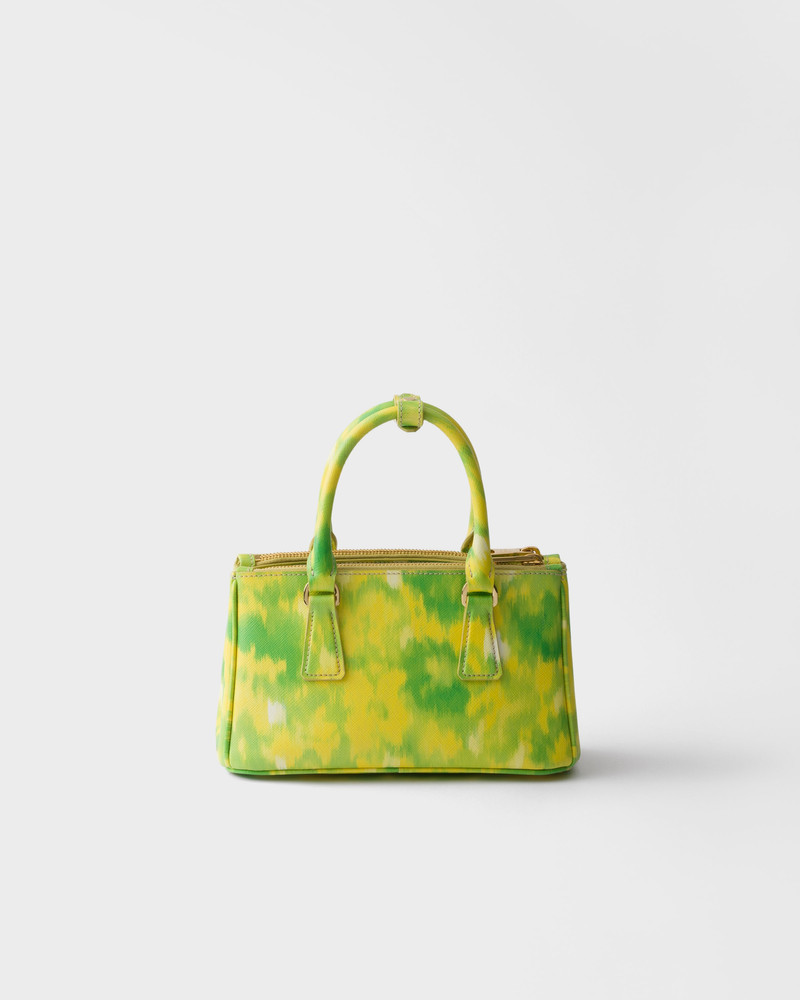 Prada Galleria mini printed Saffiano leather bag 4
