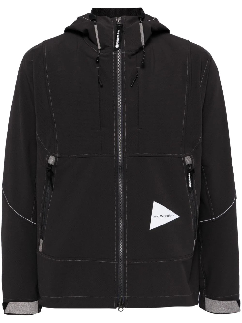 WATER-REPELLENT HOODED JAKCET - 1