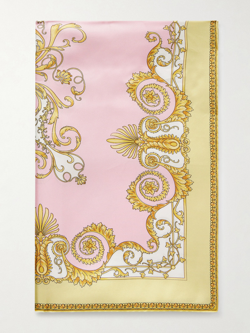 Printed Silk-twill Scarf 1