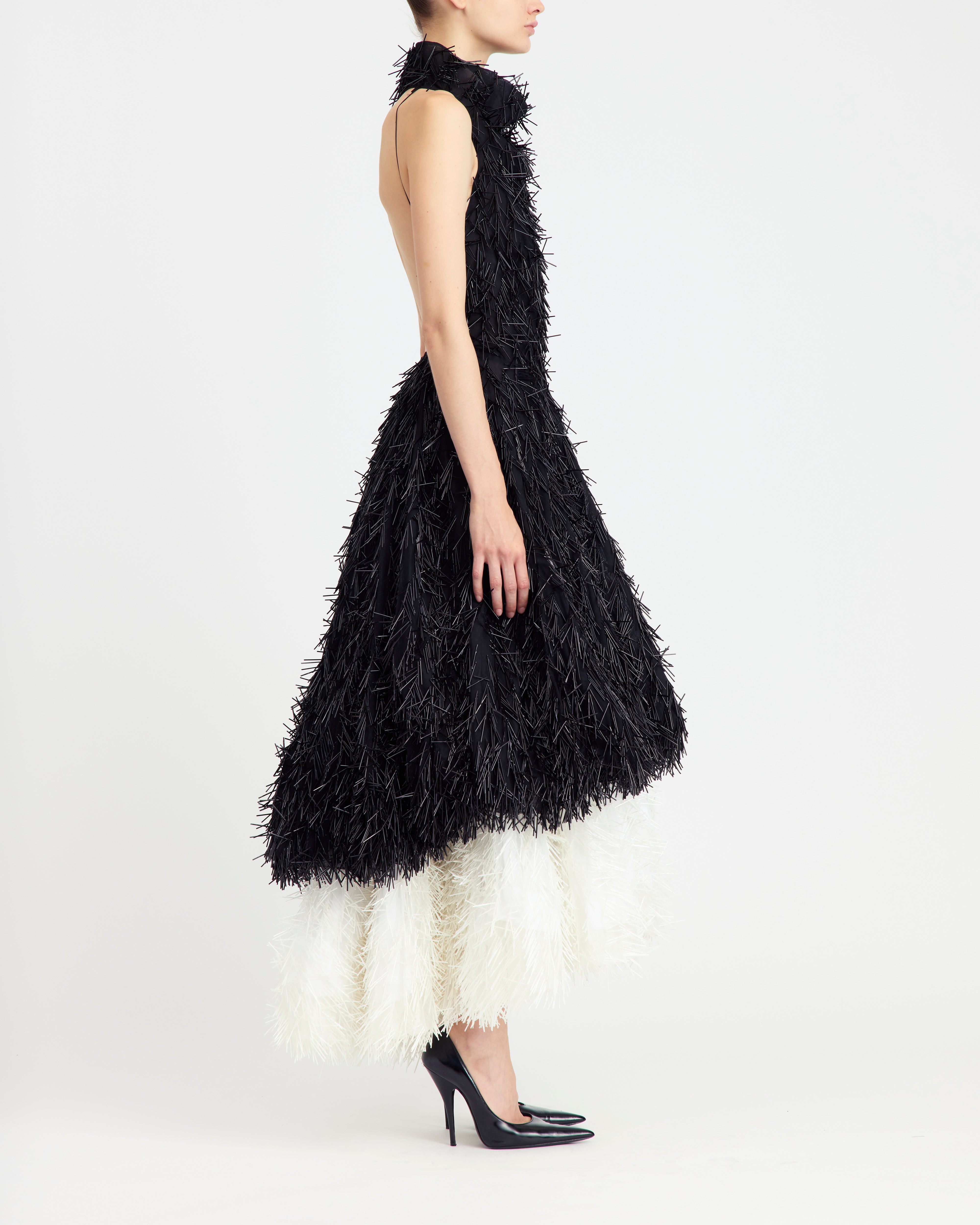 DIONI GOWN IN SPIKY SEQUIN - 3