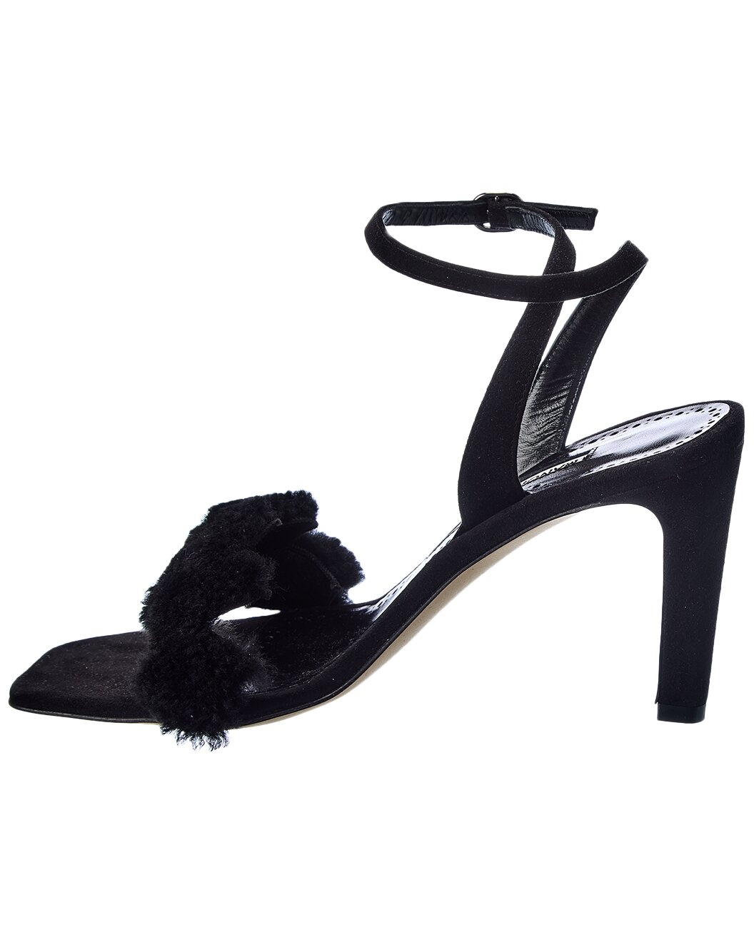 Manolo Blahnik Hiebi 90 Suede Sandal - 2