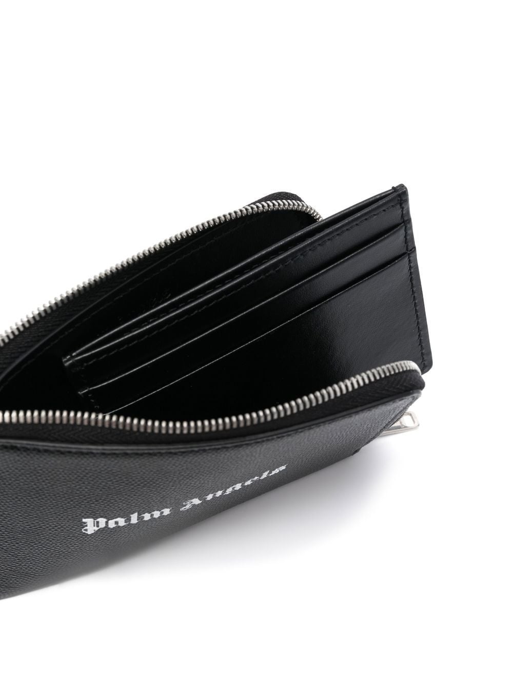 logo-print zip-fastening wallet - 3