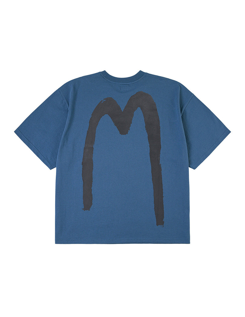 Handbrush Daicock Print Loose Fit T-Shirt 1