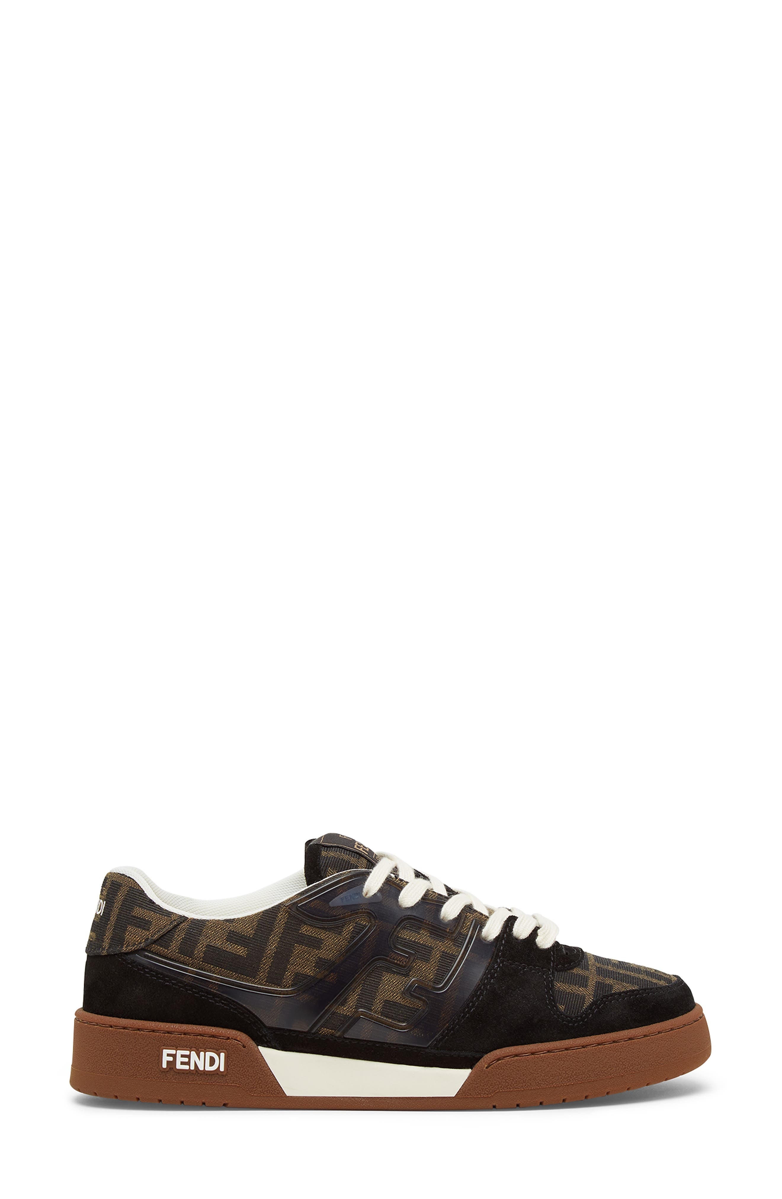 Fendi Match Sneaker in Black/Brown at Nordstrom - 2