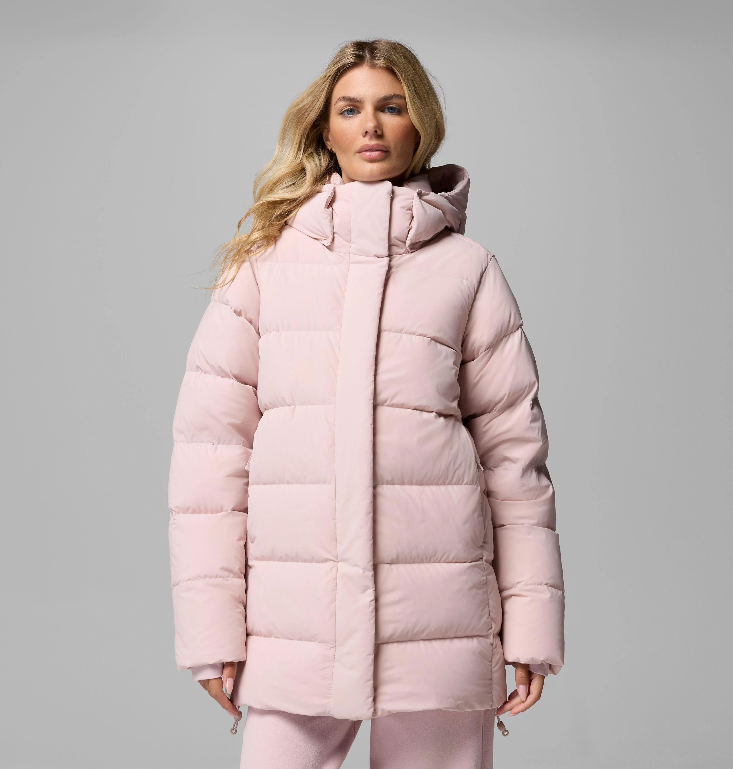 Women's Amaze Puff Mid Hooded Jacket - 1