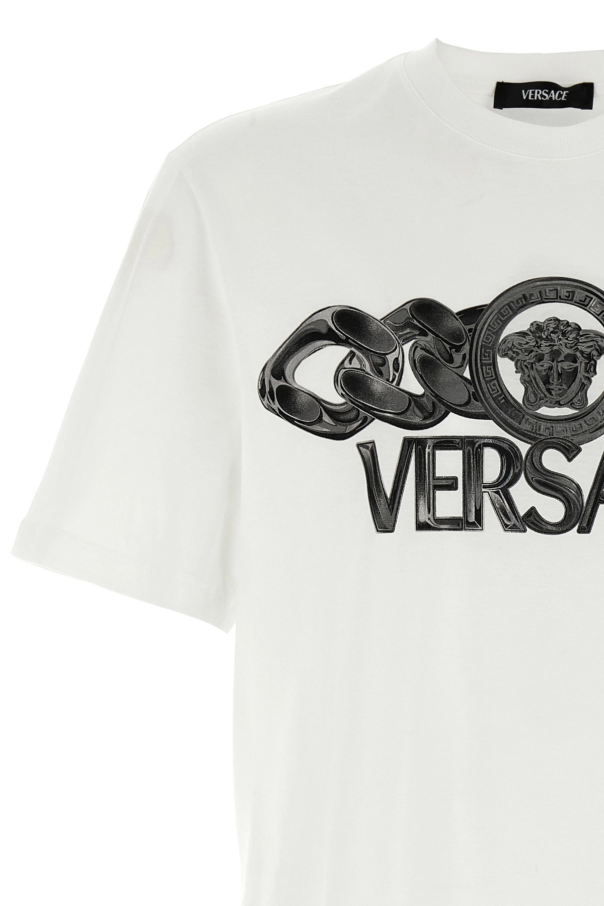 'Medusa' logo print T-shirt - 4