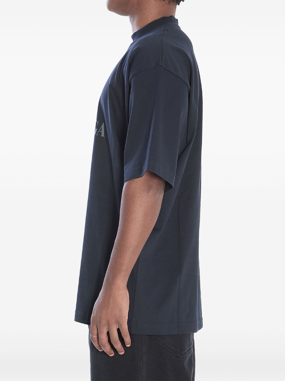 Nano BB logo-print cotton T-shirt - 3
