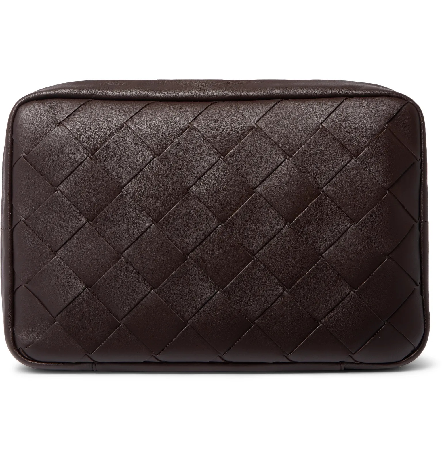 Intrecciato Padded Leather Pouch - 1