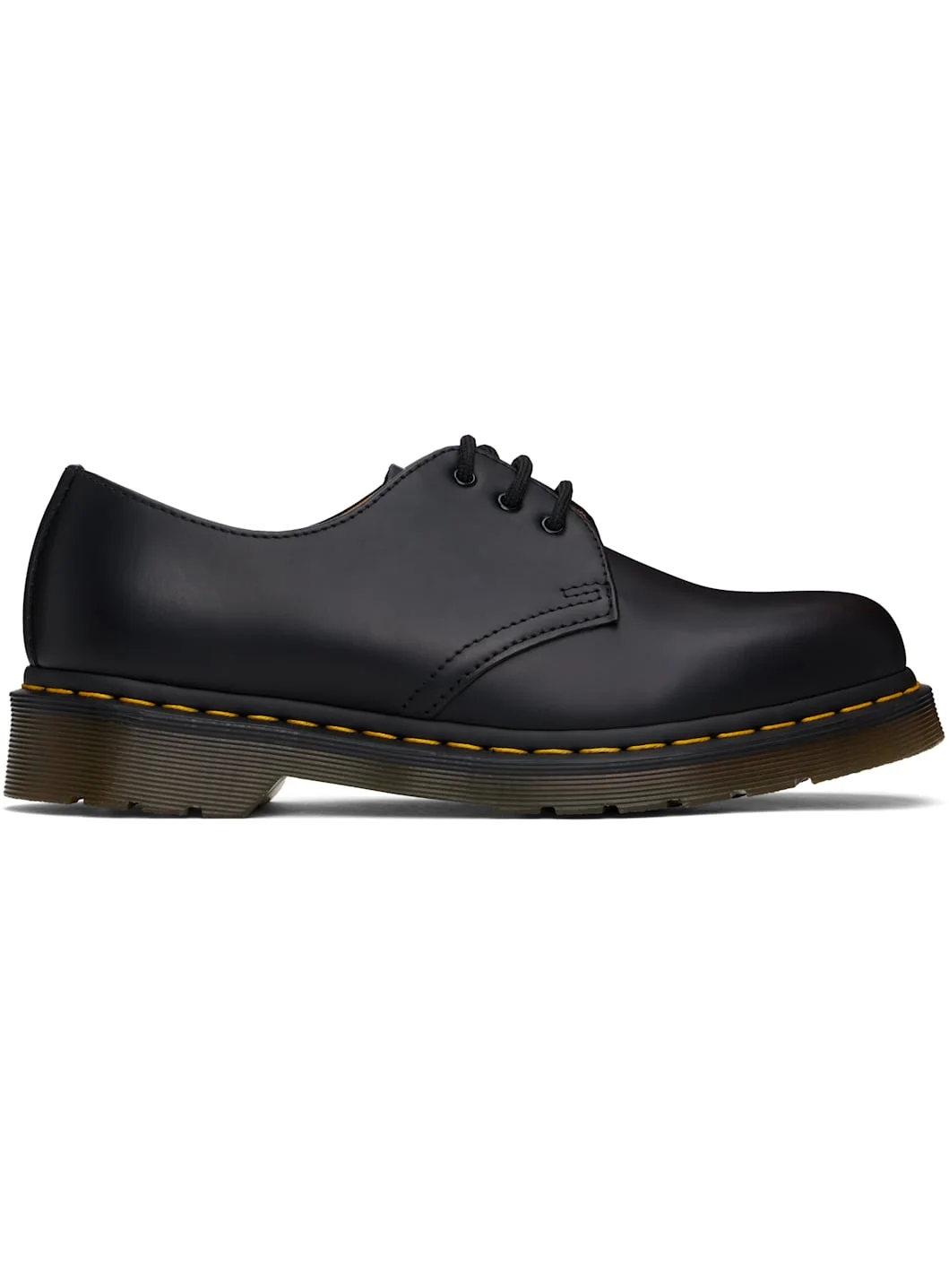 Black 1461 Smooth Leather Oxford Derbys - 1