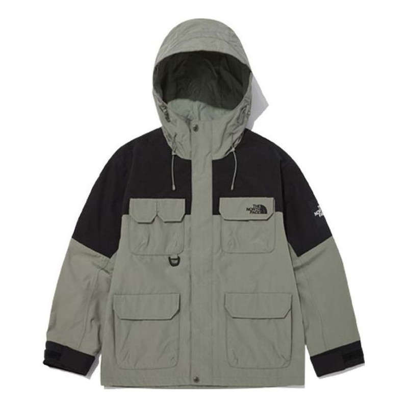 THE NORTH FACE Logo FW22 Jacket Utility 'Green' NJ3BN50L - 1