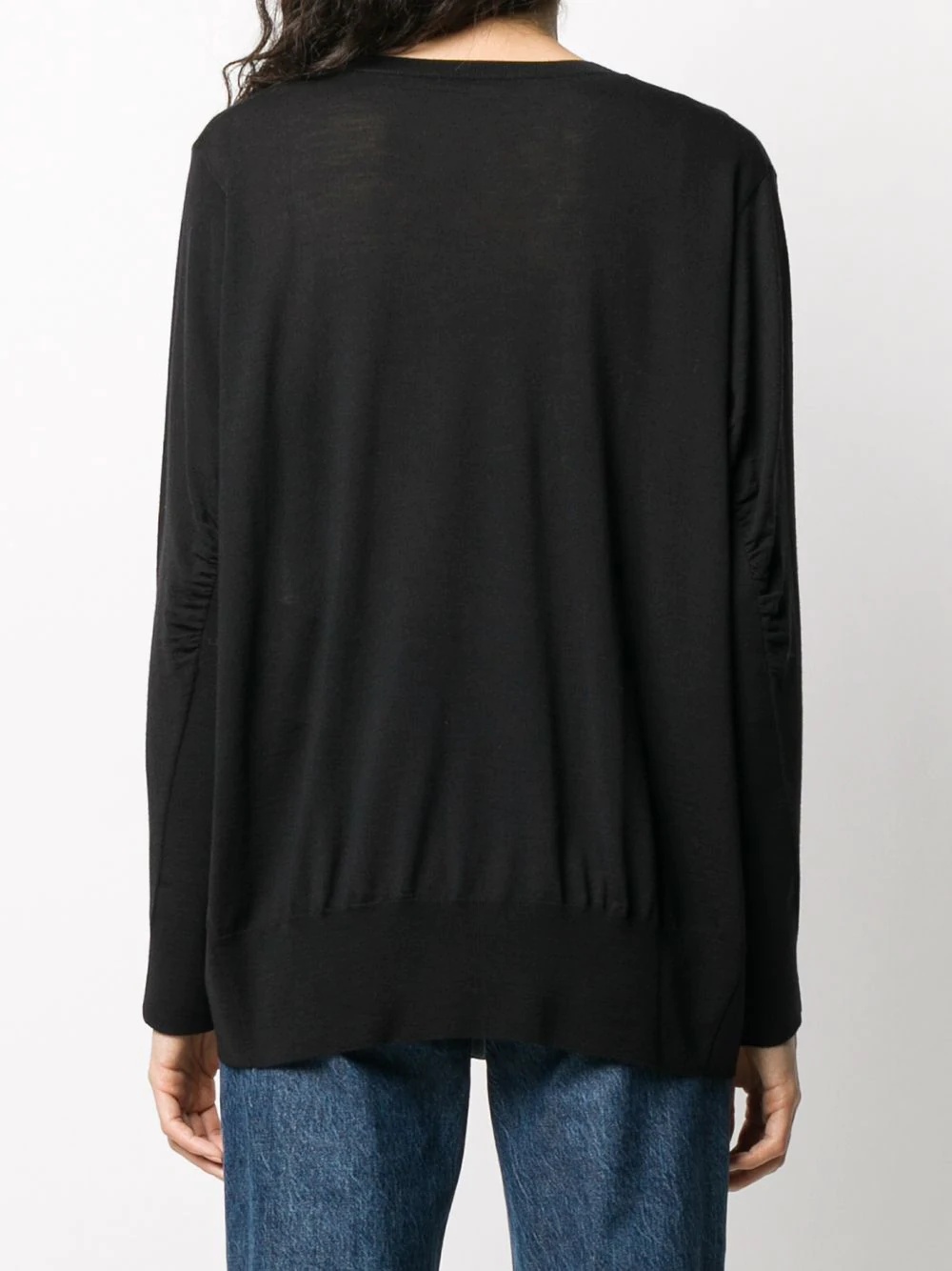 crew-neck wool jumper - 4