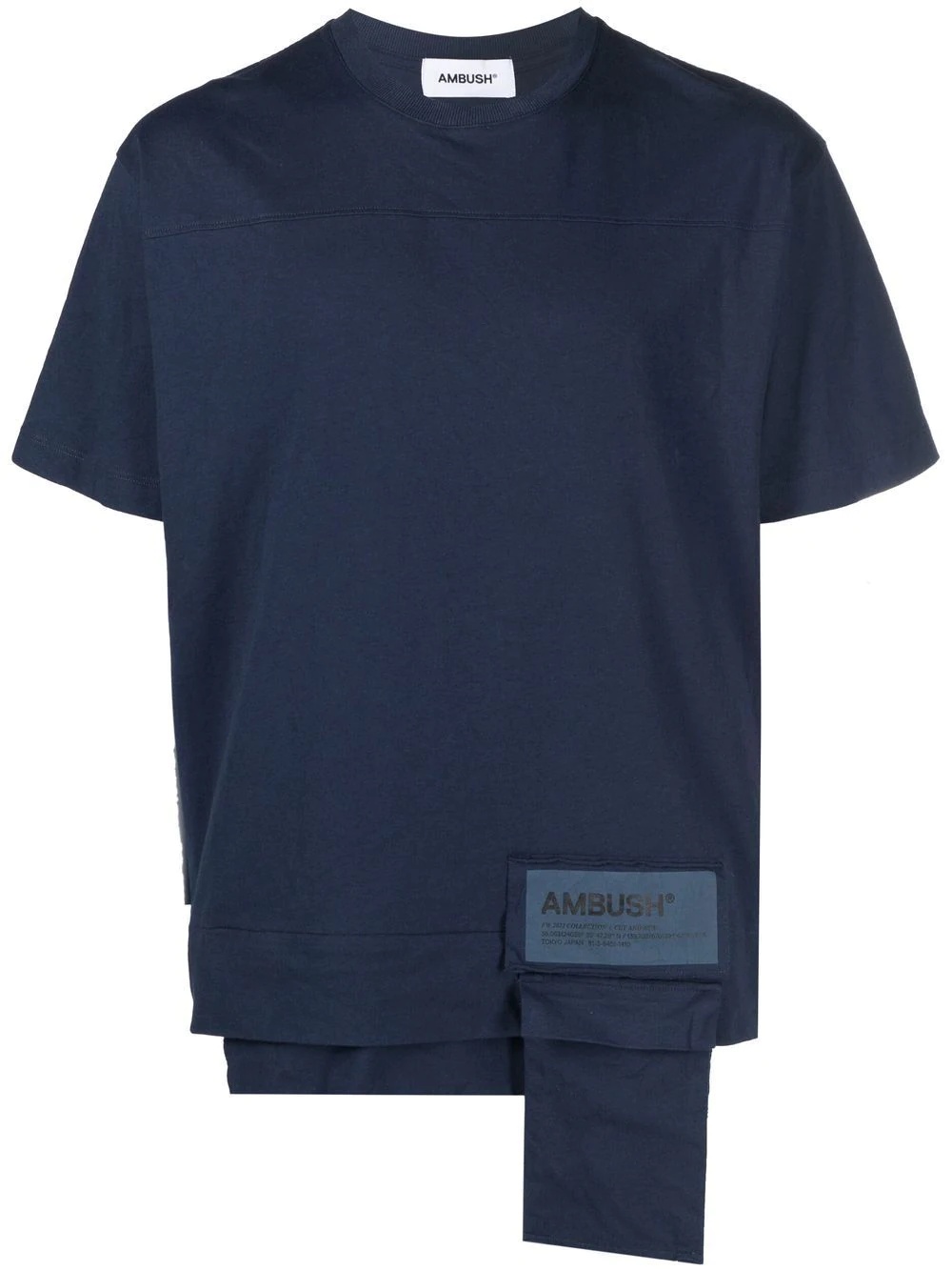 waist-pocket T-shirt - 1