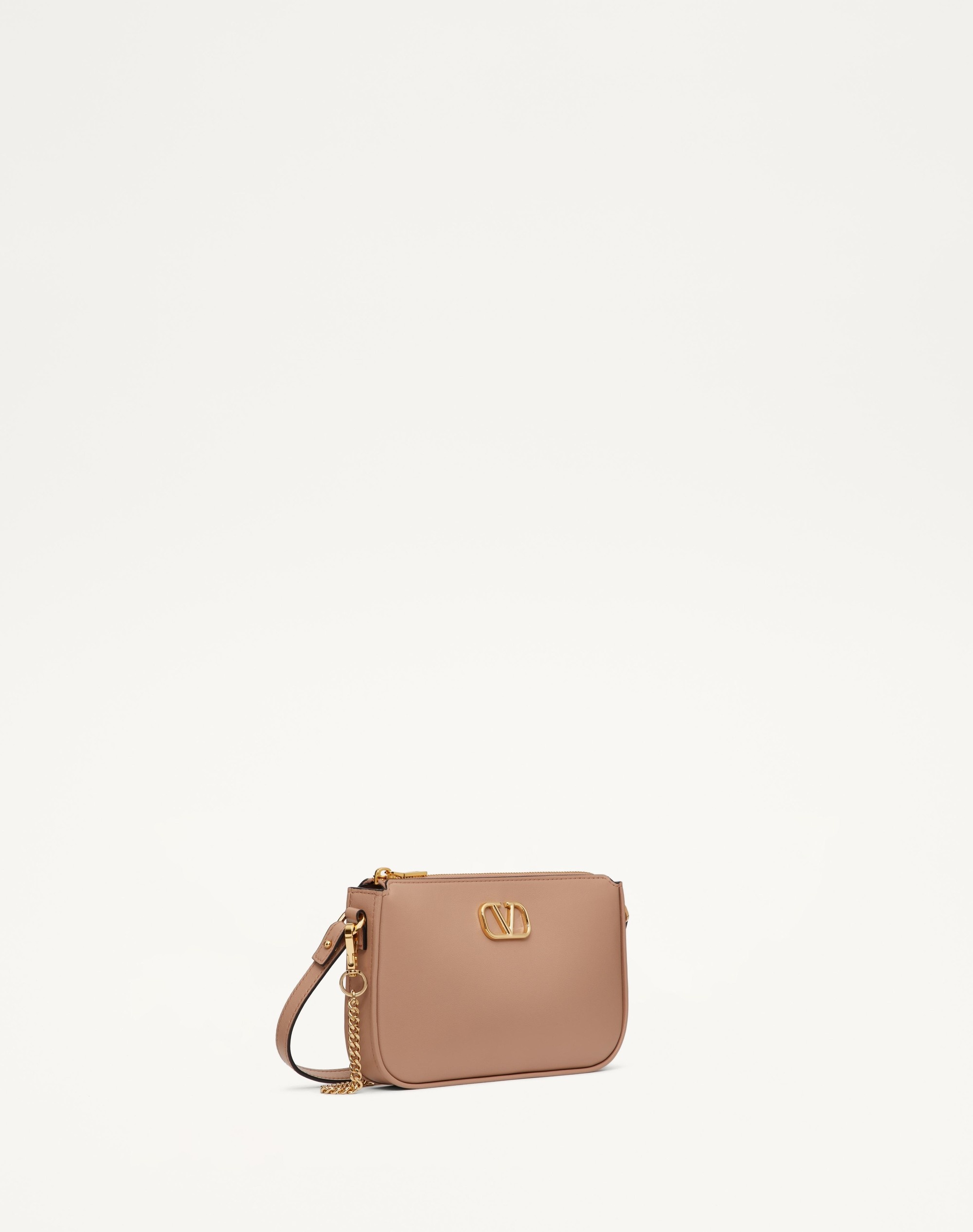 MINI VLOGO SIGNATURE CALFSKIN CROSSBODY BAG - 3