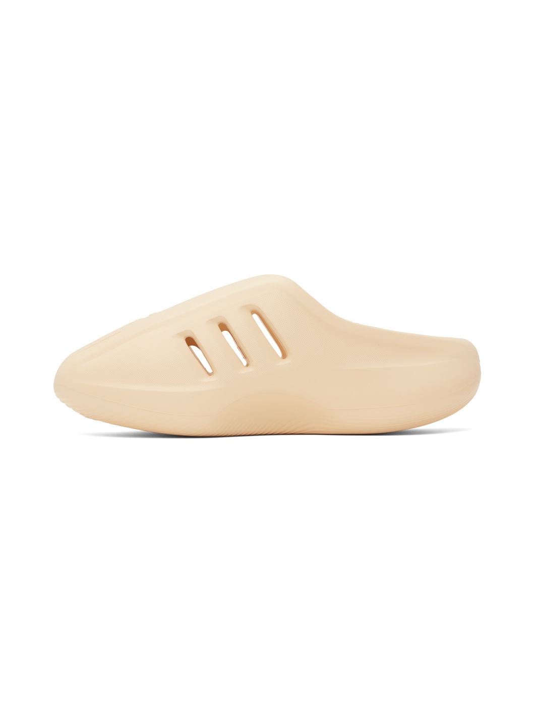 Beige adiFOM Iiinfinity Mules - 3