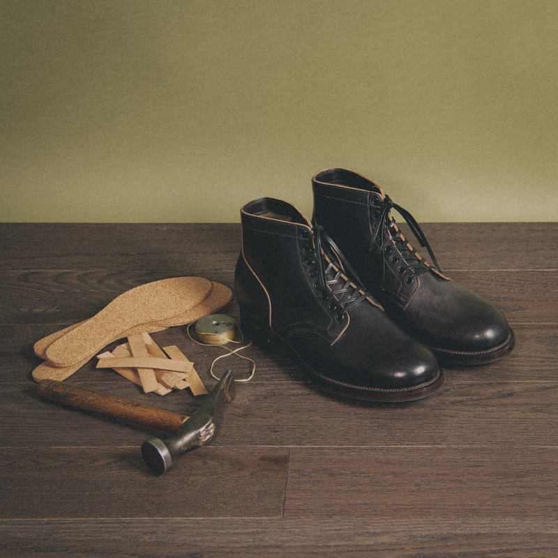 Service Boot® 1035 - Black Teacore Horsebutt (Pre-order) 6