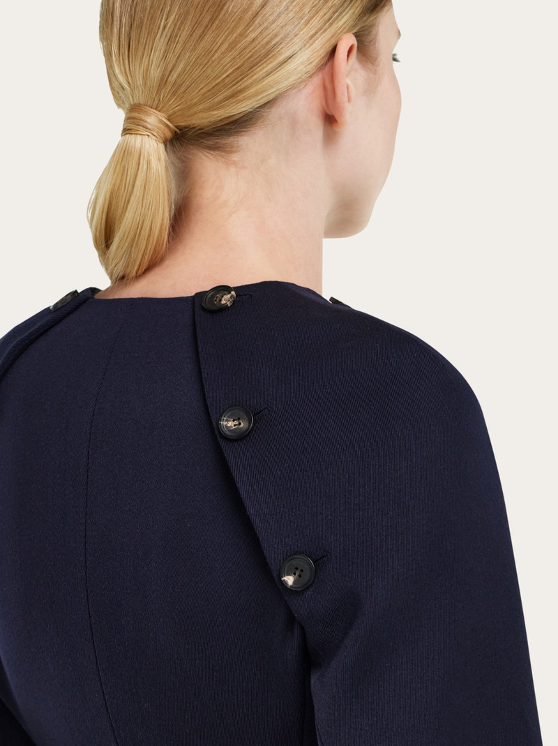 Cropped jacket with button detail 5