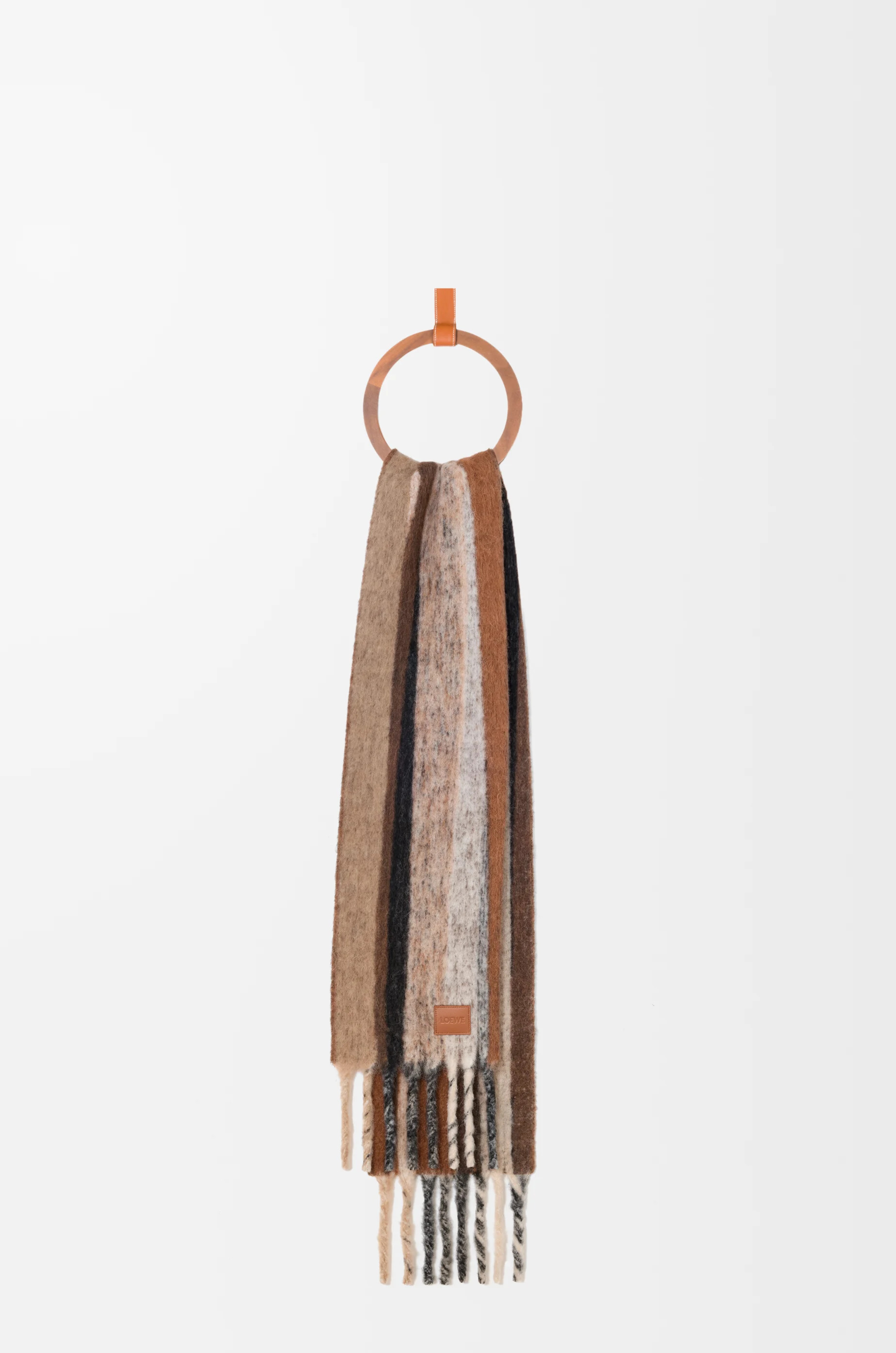 Scarf in alpaca and wool blend - 3